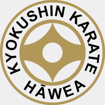 Hawea Karate Badge Dirty Gold Black Flat Thumbnail