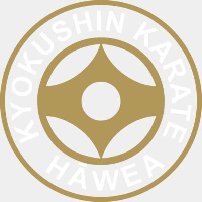 Hawea Karate Badge Dirty Gold White Flat Thumbnail