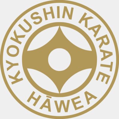 Hawea Karate Badge Dirty Gold Flat Thumbnail
